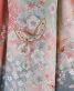 成人式振袖[レトロガーリー]ピンク×グレー・蝶と桜[身長162cmまで]No.330